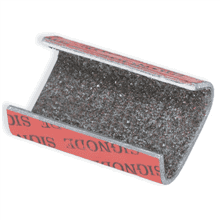 1/2" Sandpaper Open/Snap On Metal Poly Strapping Seals