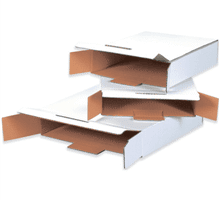 White Side Loading Locking Mailers