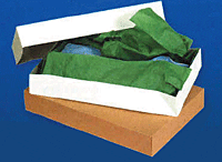 White Apparel Boxes