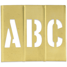Brass Stencils