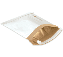 white self seal padded